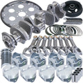 Eagle Chevy 350 3.750in Crank 6.000in H-Beam -5cc Flat Top 4.030in Pistons Rotating Assembly