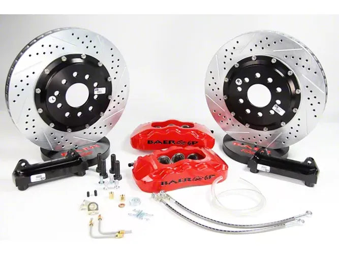 13" Pro+ Brake Sys Frt Slvr 93-02 F-body