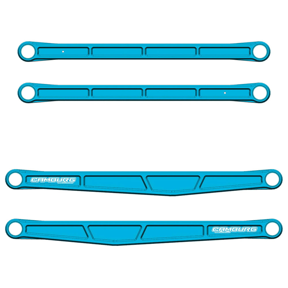 Camburg Ford Raptor 21-24 KINETIK Series Rear Billet Trailing Arm Kit (KING BLUE) 120033-BLU