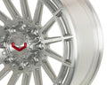 Vossen LCX-04 22x12 - 6x139.7 - ET44 - Ultra Deep - 78.1 - Brushed Gloss Clear Wheel