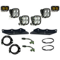 Baja Designs 2021+ Ford Bronco Steel Bumper w/ Upfitter 6 XL Pro Linkable LED Light Bar Kit