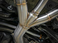 aFe cat-back exhaust detail