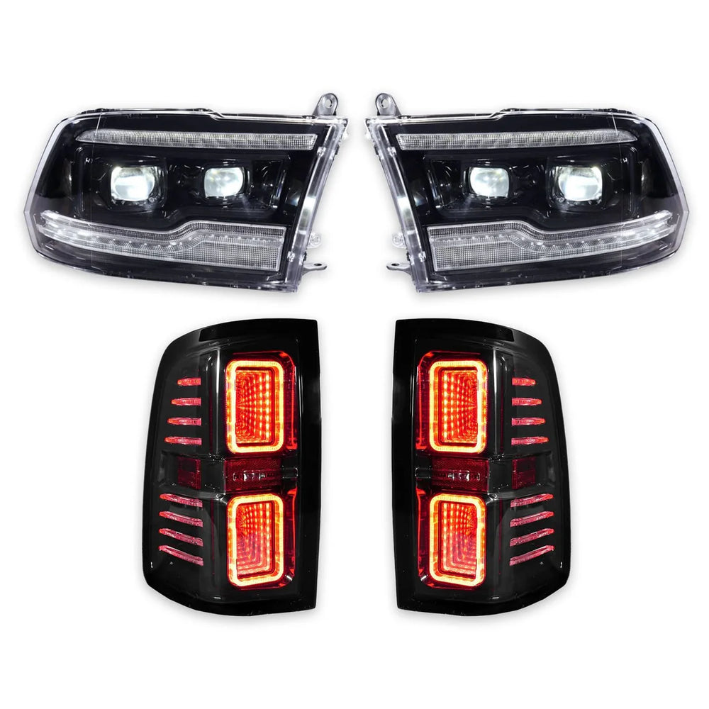 21C BRONCO HEADLIGHTS WHITE DRL INFINITE SERIES SOLD AS SET