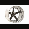 Weld S71 18x10 / 5x115mm BP / 6.7in. BS Black Wheel (Medium Pad) - Non-Beadlock