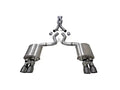 2.5 Inch Cat-Back Xtreme Exhaust Dual Rear Exit 4.0 Inch Black Tips 09-13 Chevy Corvette C6 6.2L V8