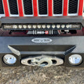 Rock Slider Jeep Wrangler JL & Gladiator JT Appalachian Steel Mid Stubby Bumper w/ Winch Plate