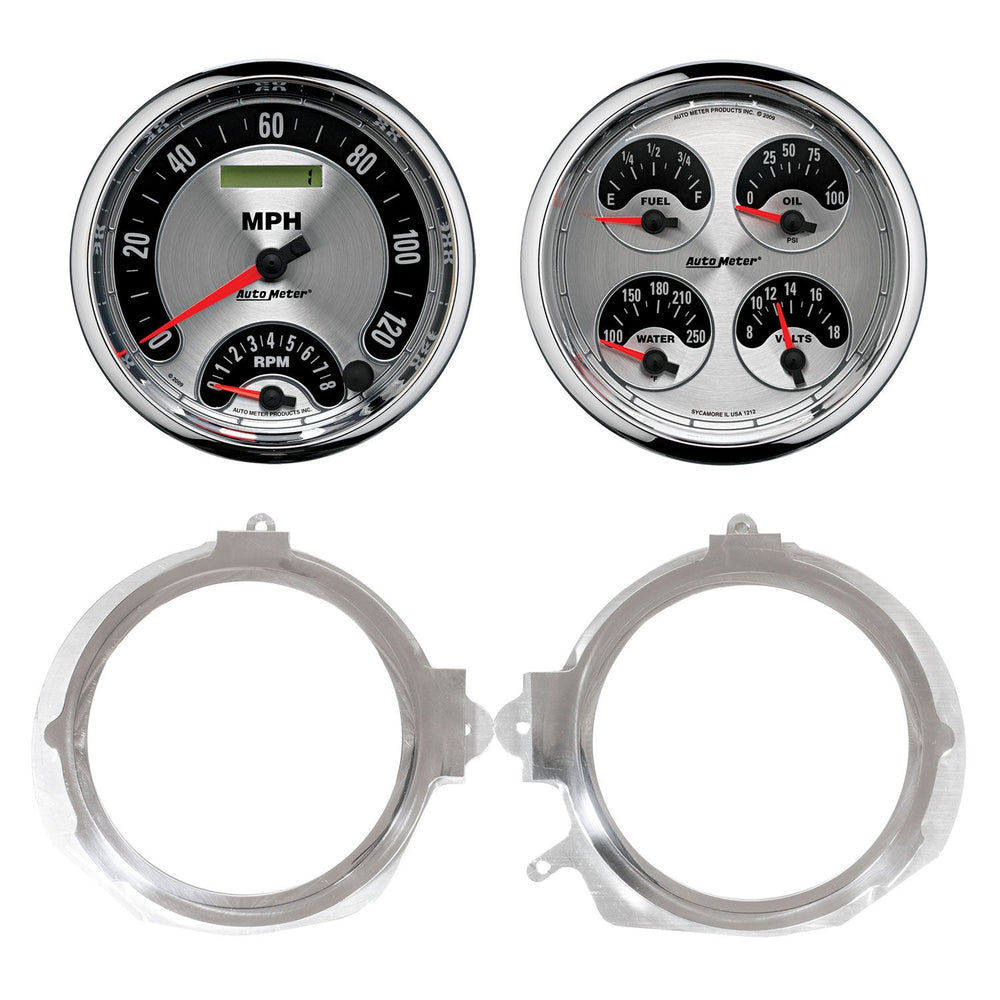 6768 CAMARO/FIREBIRD AMERICAN MUSCLE 2 X 5IN DIRECT FIT DASH KIT 2 PCS