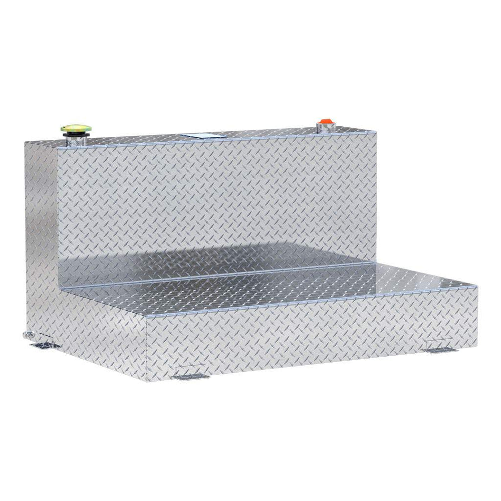 L-SHAPE TRANSFER TANK 85 GAL BLK