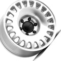 Nomad N503F Sahara Forged 17x9in / 5x127 BP / -12mm Offset / 78.1mm Bore - Machined