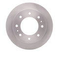 R1 11-22 GMC Sierra 2500 2WD HD/2500 2WD HD Classic Rear Left Slotted Black Brake Rotor