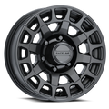 Raceline 873B Backcountry Trailer 16x6in / 8x6.5 BP / 0mm Offset / 4.9mm Bore - Satin Black