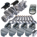 Eagle Chevy LT1 350 1Pc 3.480in Crank 5.700in I-Beam Rods -5cc 4.030in Pistons Rotating Assembly