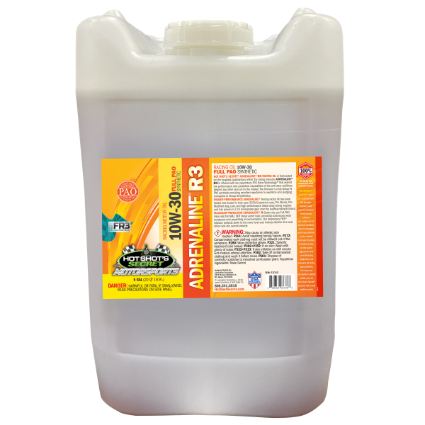 ADRENALINE R3 10W-30 - 5 GALLON