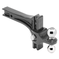 CLS III/IV ADJUSTABLE DUAL BALL MOUNT W/2IN/2 5/16IN CHROME BALLS