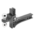 CLS III/IV ADJUSTABLE DUAL BALL MOUNT W/2IN/2 5/16IN CHROME BALLS