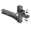 CLS III/IV ADJUSTABLE DUAL BALL MOUNT W/2IN/2 5/16IN CHROME BALLS