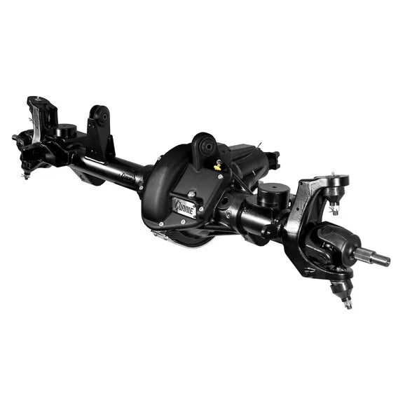CURRIE HD60 FRONT AXLE - JL JT - 68 WIDE - JL JT INNER KNUCKLES - E LOCKER - 4.56 GEAR - 35-SPLINE INNER JL JT OUTER AXLES SATIN BLACK