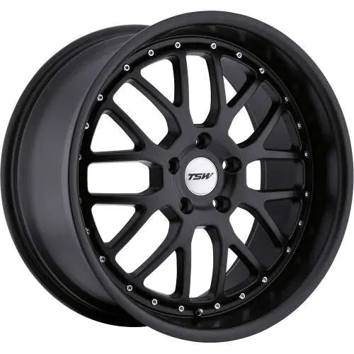 ~(28 lbs. 19X19X10)~ TSW VALENCIA 17x8.0 5/120 ET32 CB76.1 MATTE BLACK
