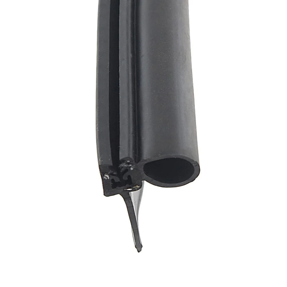 CLIP ON SEAL WITH SINGLE BULB AND WIPER BLACK 11/8X21/8X35