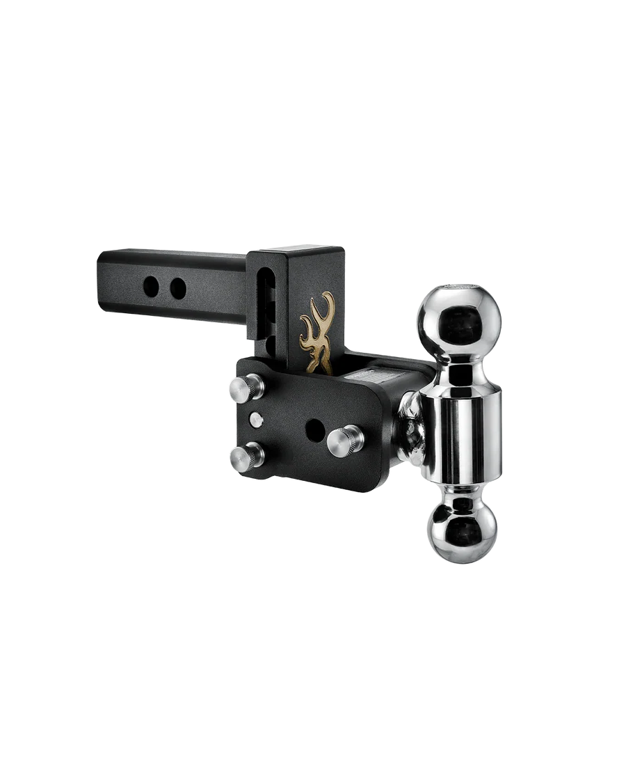 Tow and Stow 2 INCH Browning 2in x 2 5 16in Dual Ball 3in Drop 3 1 2in Rise