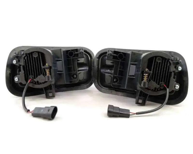 ~(1.3 lbs. 8X8X4)~ Morimoto XB LED Fogs: Type Ram Horizontal (Set/Black)