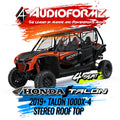 19C HONDA TALON 1000R4/ 1000X4 STEREO TOPS (4SEAT) LEVEL 4.5