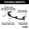 17C ACADIA CUSTOM TOW BAR BASE PLATE