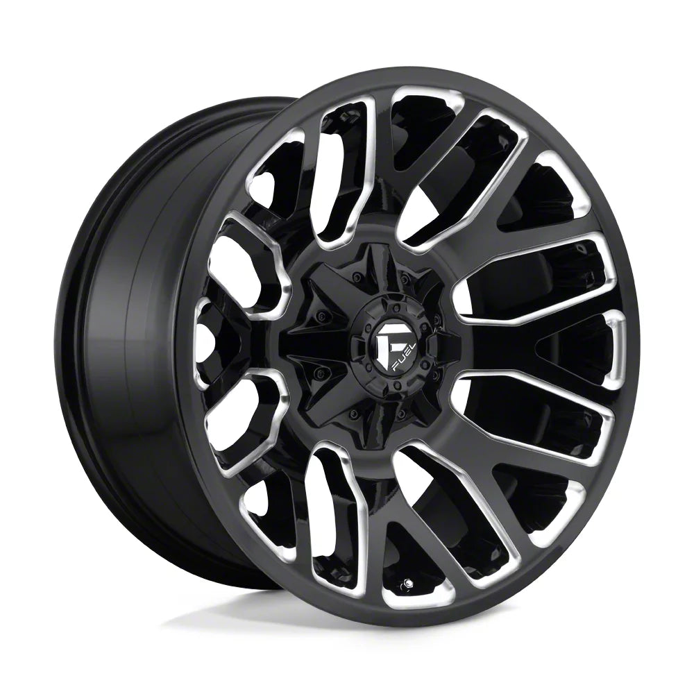 ~(43 lbs. 23X23X12)~ WARRIOR 20x9 6x135.00/6x139.70 GLOSS BLACK MILLED (1 mm)