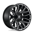 ~(43 lbs. 23X23X12)~ WARRIOR 20x9 6x135.00/6x139.70 GLOSS BLACK MILLED (1 mm)