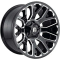 ~(43 lbs. 23X23X12)~ WARRIOR 20x9 6x135.00/6x139.70 GLOSS BLACK MILLED (1 mm)