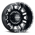 HUNTER DUALLY GLOSS BLACK MILLED