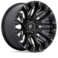 D828 20X10 8X170 G-BLK-MILL -18MM