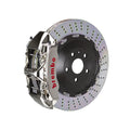 Brembo 07-13 X5 Front GTR BBK 6 Piston Billet 405x34 2pc Rotor Drilled- Nickel