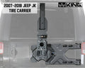 0718 JEEP WRANGLER JK BAUMER HEAVY DUTY TIRE CARRIER
