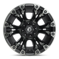 D851 20X9 8X170 M-BLK GRY 20MM