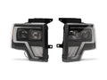 Raxiom headlights close-up