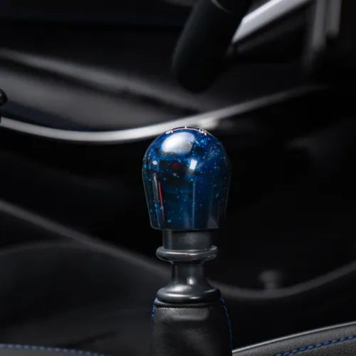 Billetworkz Red Cosmic Shift Knob Gloss White Lockout Hyundai Veloster N Short Shifter (with Shift knob) - Fits 2019 Veloster Veloster N