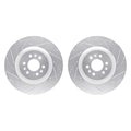 R1 Concepts Brake Rotor- D/S - Silver Fits Cadillac CTS