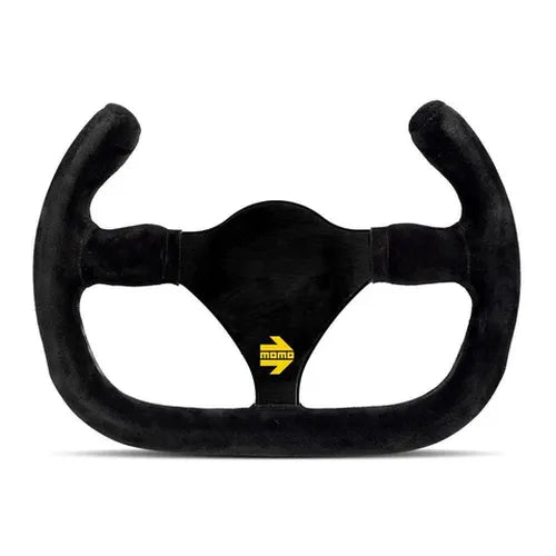 Momo MOD27/C Steering Wheel 270 mm -  Black Suede/Black Spokes