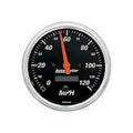 Autometer Designer Black 5in 120 MPH Electronic Programmable w/ LCD ODO Gauge