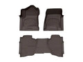 WeatherTech Cocoa Front Rear FloorLiner HP Fits -20-19 GMC Chevrolet 477221-475423IM