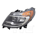 LH HEADLAMP ASSY COMPOSITE W/DAYTIME RUNNING LAMPS RAM PROMASTER 1500/2500/3500 1421