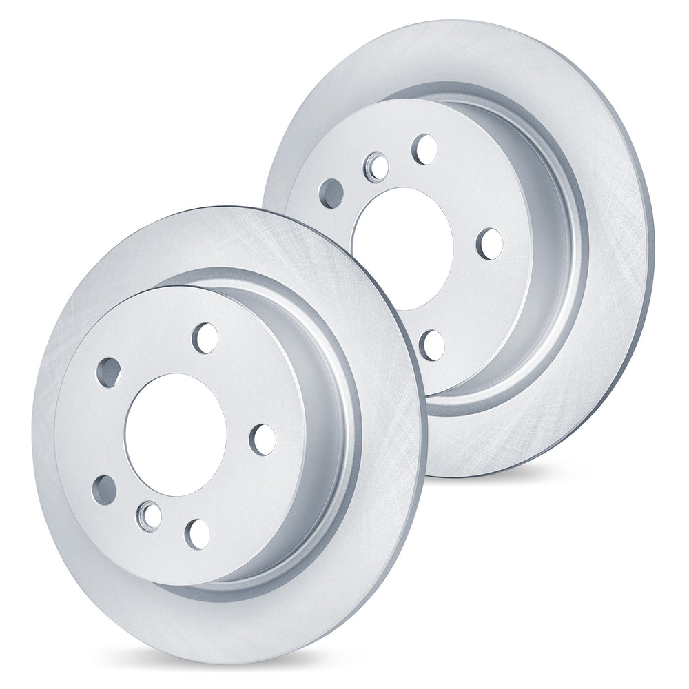 R1 Concepts Brake Rotor- D/S - Silver Fits Mercedes-Benz GLE300d