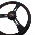 Steering Wheel Dirt 15in Diameter Flat XL Grip