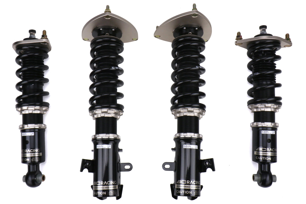 BC Racing BR Coilovers Extreme Low - 2015 WRX / 2015 STI-Swift Springs-9k-9k
