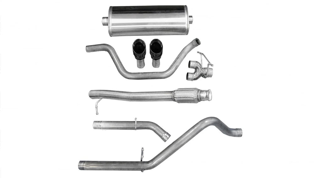 CORSA Performance black cat-back exhaust