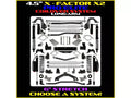 Rock Krawler 07-18 Jeep Wrangler JK 4DR 4.5in X Factor X2 Pro Long Arm
