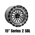 Belak 15x8 / 5in BS / 5x120 BP / High Pad / Series 4 Wheel - Single Beadlock Billet Outer Lip