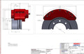FORD B8 KIT FRT RED