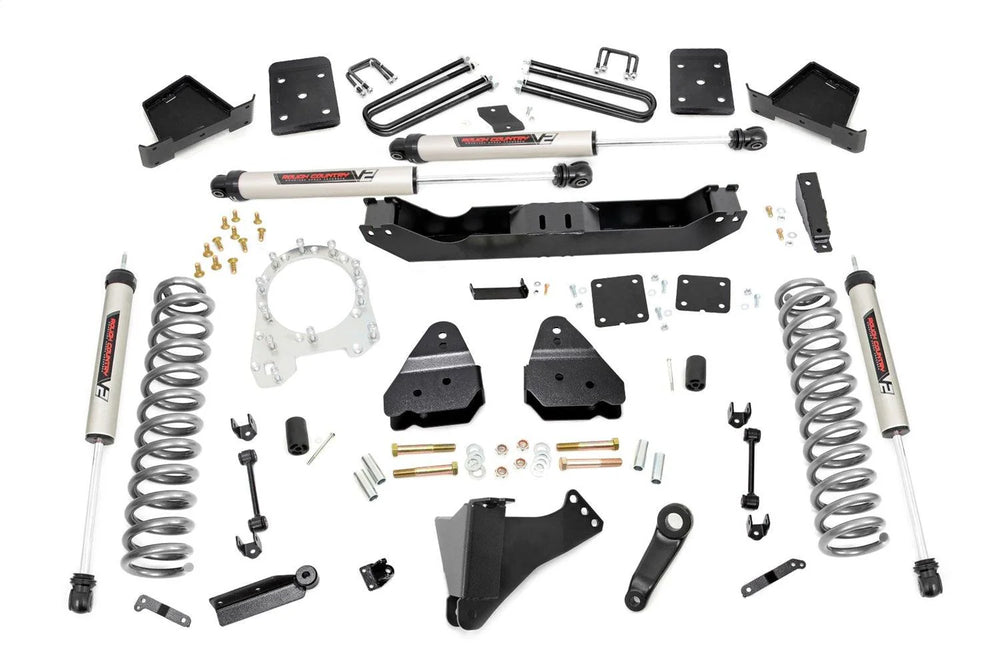 1x 760805 6 Inch Lift Kit No OVLDS V2 Ford Super Duty 4WD (2017-2022)